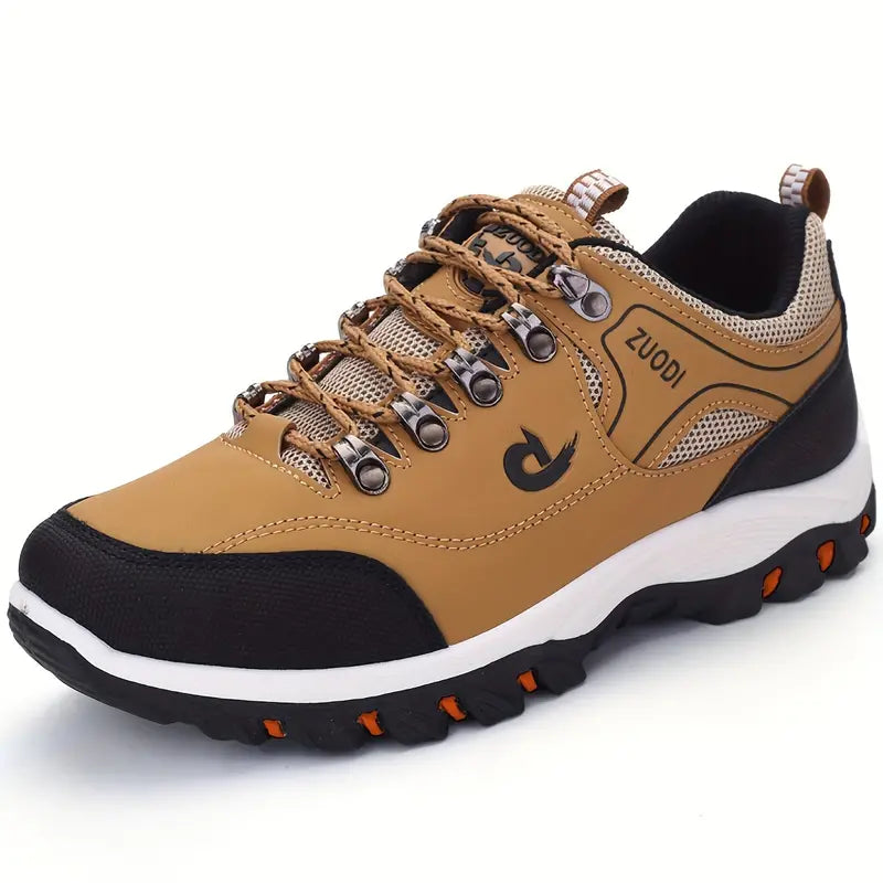 Low Top Lace Up Sneakers For Outdoor Walking Jogging Hiking Mountain Climbing